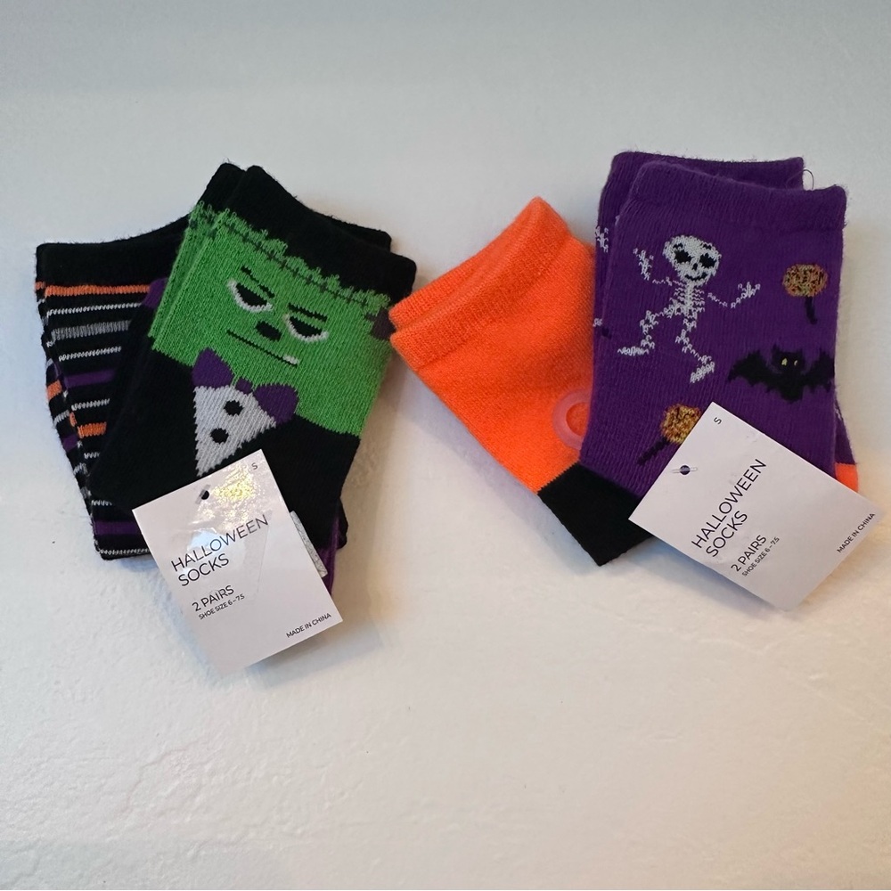 Toddler Halloween Socks